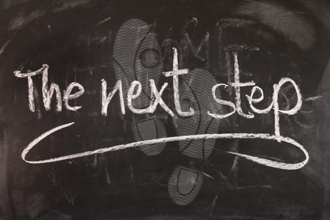the next step