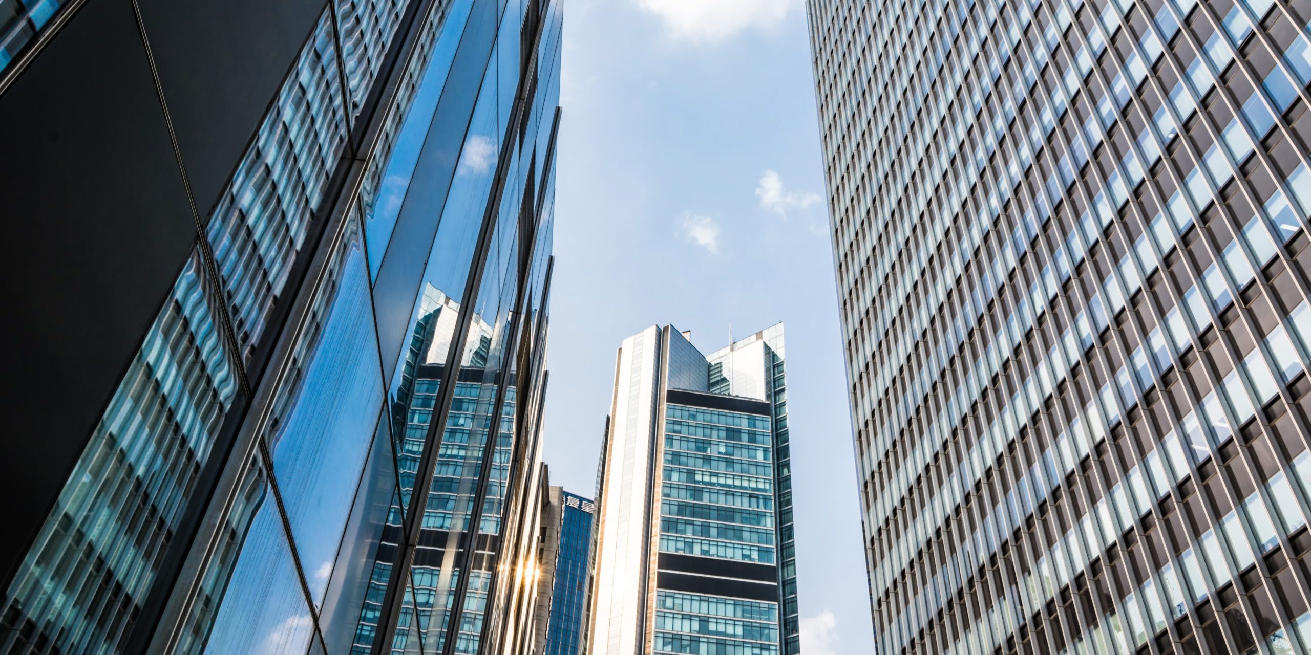 Office building close up